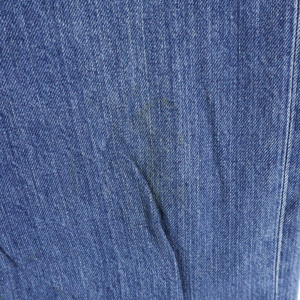 LEE(リー) 200 フルカット ウオッシュ加工 ストレートデニムパンツ ライトブルー