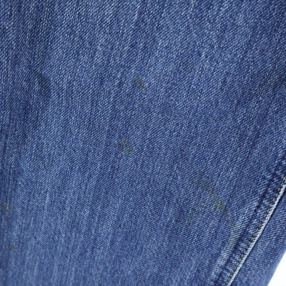 LEE(リー) 200 フルカット ウオッシュ加工 ストレートデニムパンツ ライトブルー