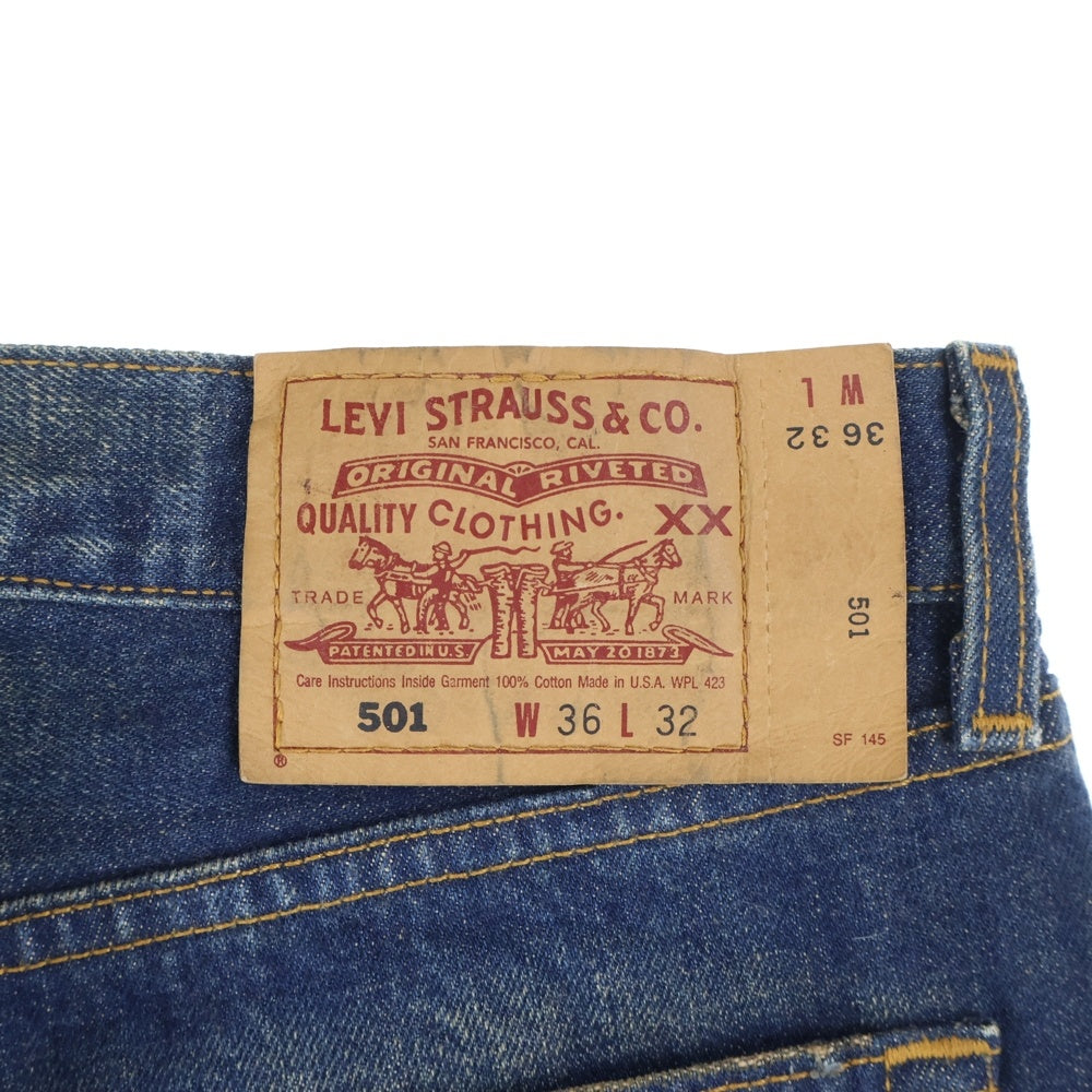 Levi's(リーバイス) 90s USA製 501 ボタン裏553 デニムパンツ ジーンズ インディゴ
