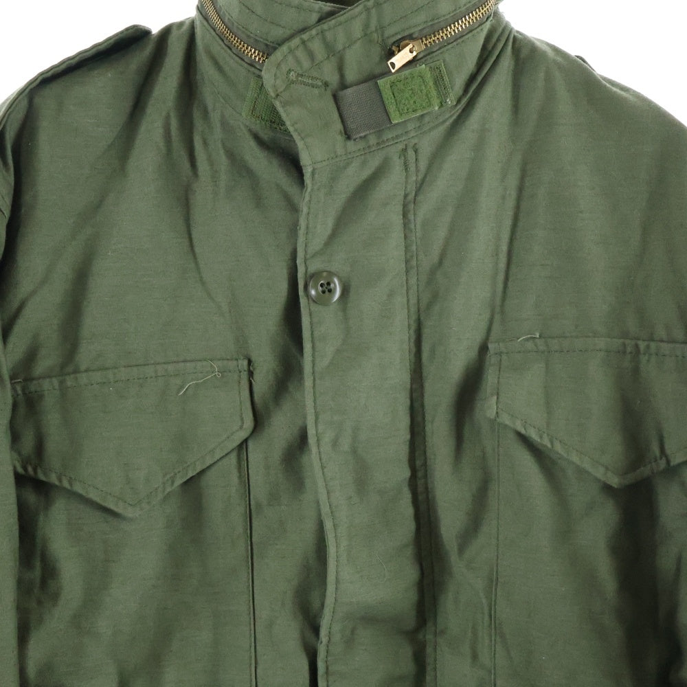 ALPHA INDUSTRIES(アルファ インダストリーズ) M-65 ジップアップ ミリタリージャケット カーキ 8415-01-099-7842