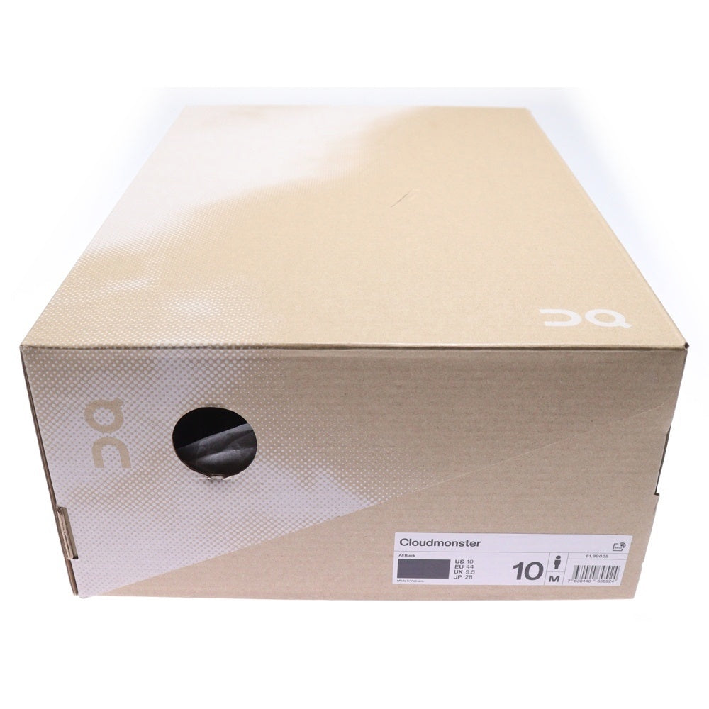 On(オン) Cloudmonster 61.99025 クラウドモンスター ローカットスニーカー US10/28.0cm ブラック