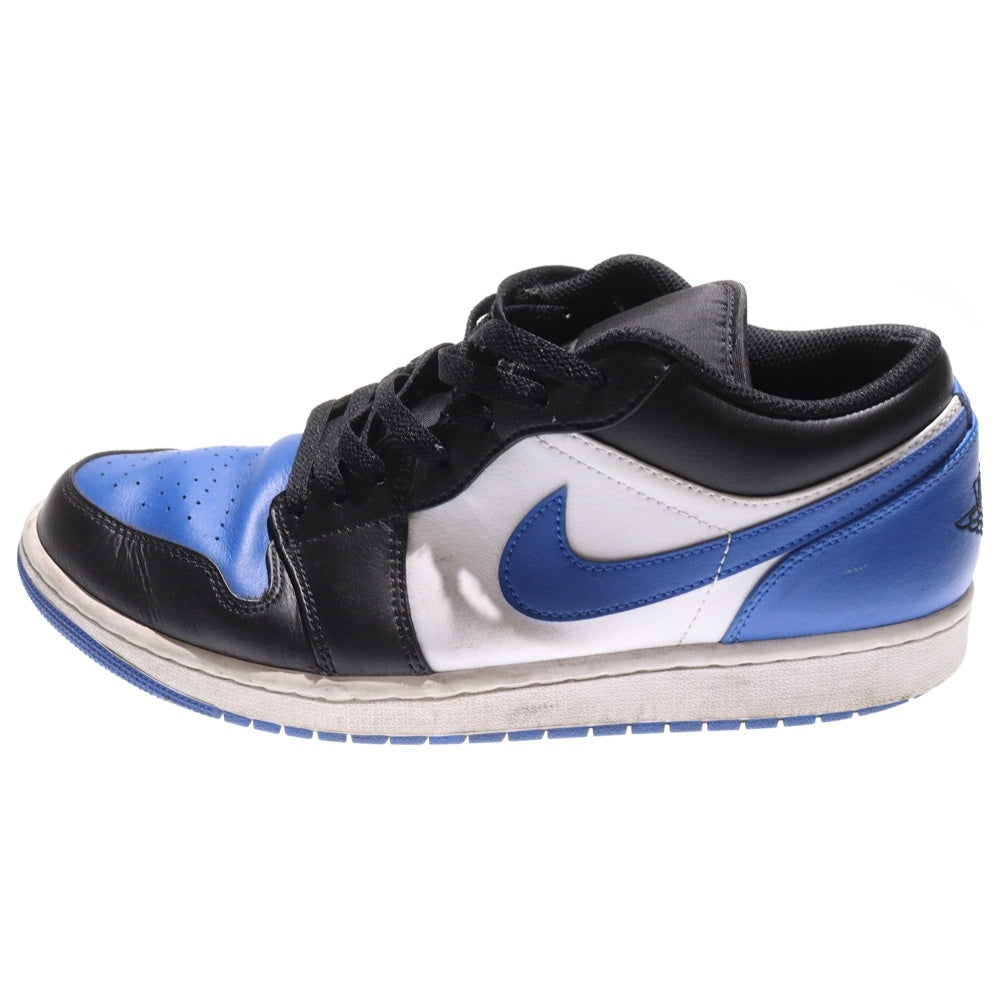 NIKE(ナイキ) AIR JORDAN 1 LOW ROYAL TOE 553558-140 エアジョーダン1 ロイヤルトゥー ローカットスニーカー ブラック/ホワイト/ブルー US11/29.0cm