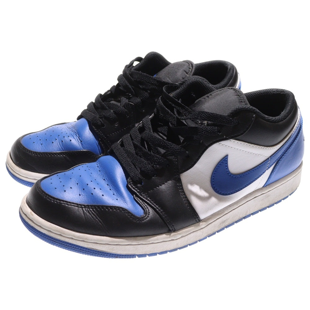NIKE(ナイキ) AIR JORDAN 1 LOW ROYAL TOE 553558-140 エアジョーダン1 ロイヤルトゥー ローカットスニーカー ブラック/ホワイト/ブルー US11/29.0cm