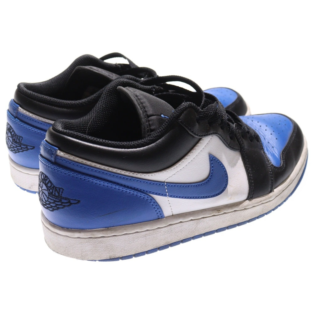 NIKE(ナイキ) AIR JORDAN 1 LOW ROYAL TOE 553558-140 エアジョーダン1 ロイヤルトゥー ローカットスニーカー ブラック/ホワイト/ブルー US11/29.0cm