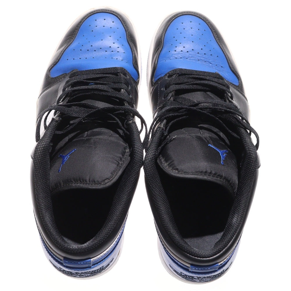 NIKE(ナイキ) AIR JORDAN 1 LOW ROYAL TOE 553558-140 エアジョーダン1 ロイヤルトゥー ローカットスニーカー ブラック/ホワイト/ブルー US11/29.0cm