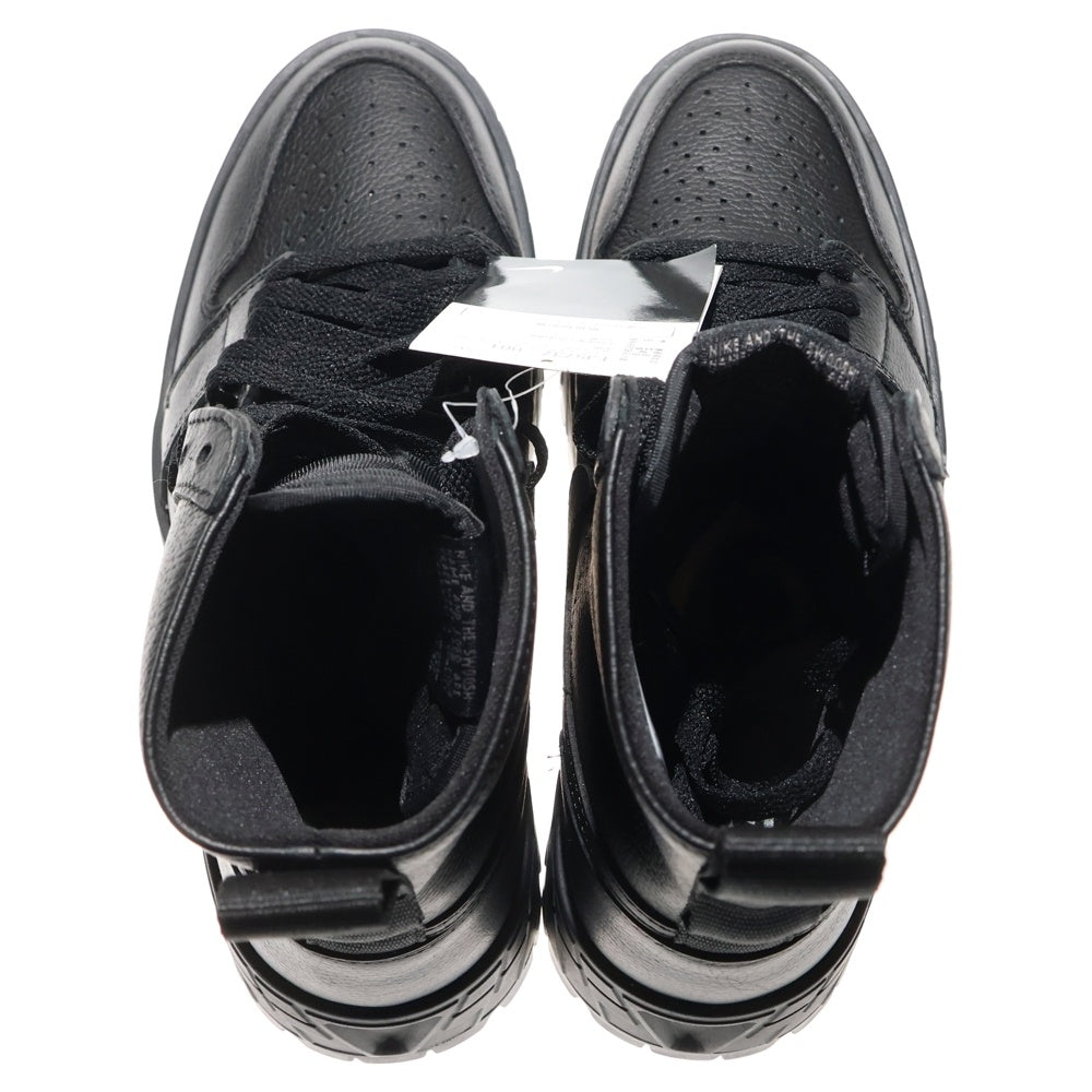 NIKE(ナイキ) WMNS AIR JORDAN 1 BROOKLYN FJ5737-001 ウィメンズ エアジョーダン 1 ハイカットブーツ ブルックリン US7.5/24.5cm ブラック レディース