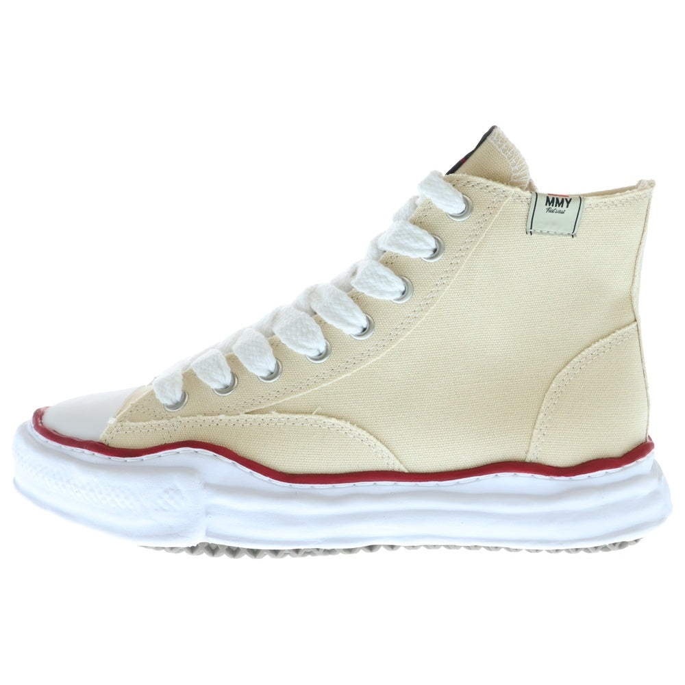 MAISON MIHARAYASUHIRO(メゾンミハラヤスヒロ) PETERSON HIGH ピーターソン ハイカットスニーカー 23-093-063-0108-4-0 ベージュ