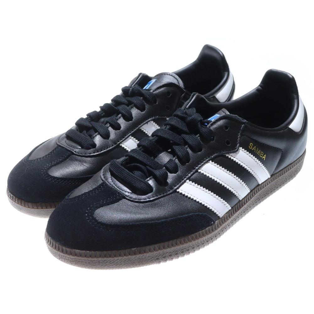 adidas(アディダス) SAMBA OG B75807 サンバ オージー ローカットスニーカー US9.5/27.5cm ブラック/ホワイト