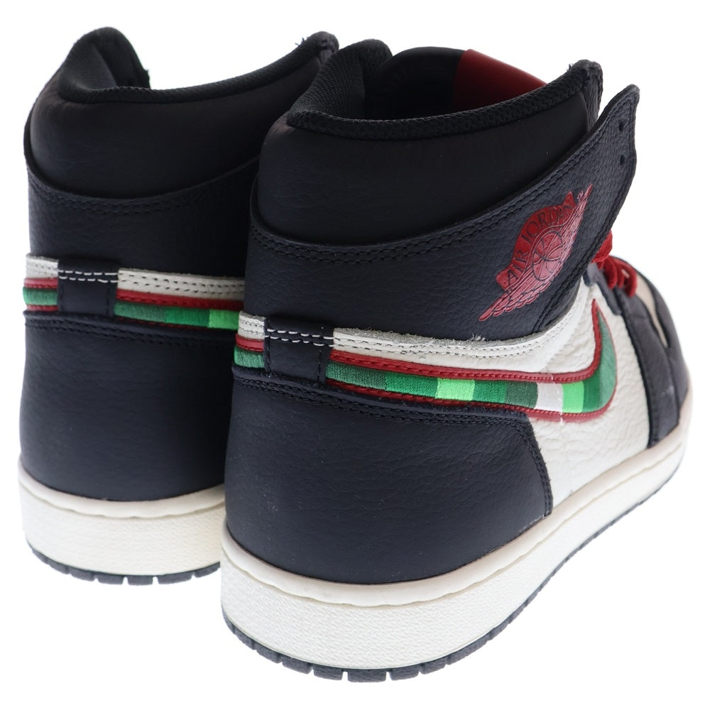 NIKE(ナイキ) AIR JORDAN 1 RETRO HIGH OG SPORTS ILLUSTRATED 555088-015 エアジョーダン1 レトロ スポーツイラストレイテッド ハイカットスニーカー US10.5/28.5cm ブラック
