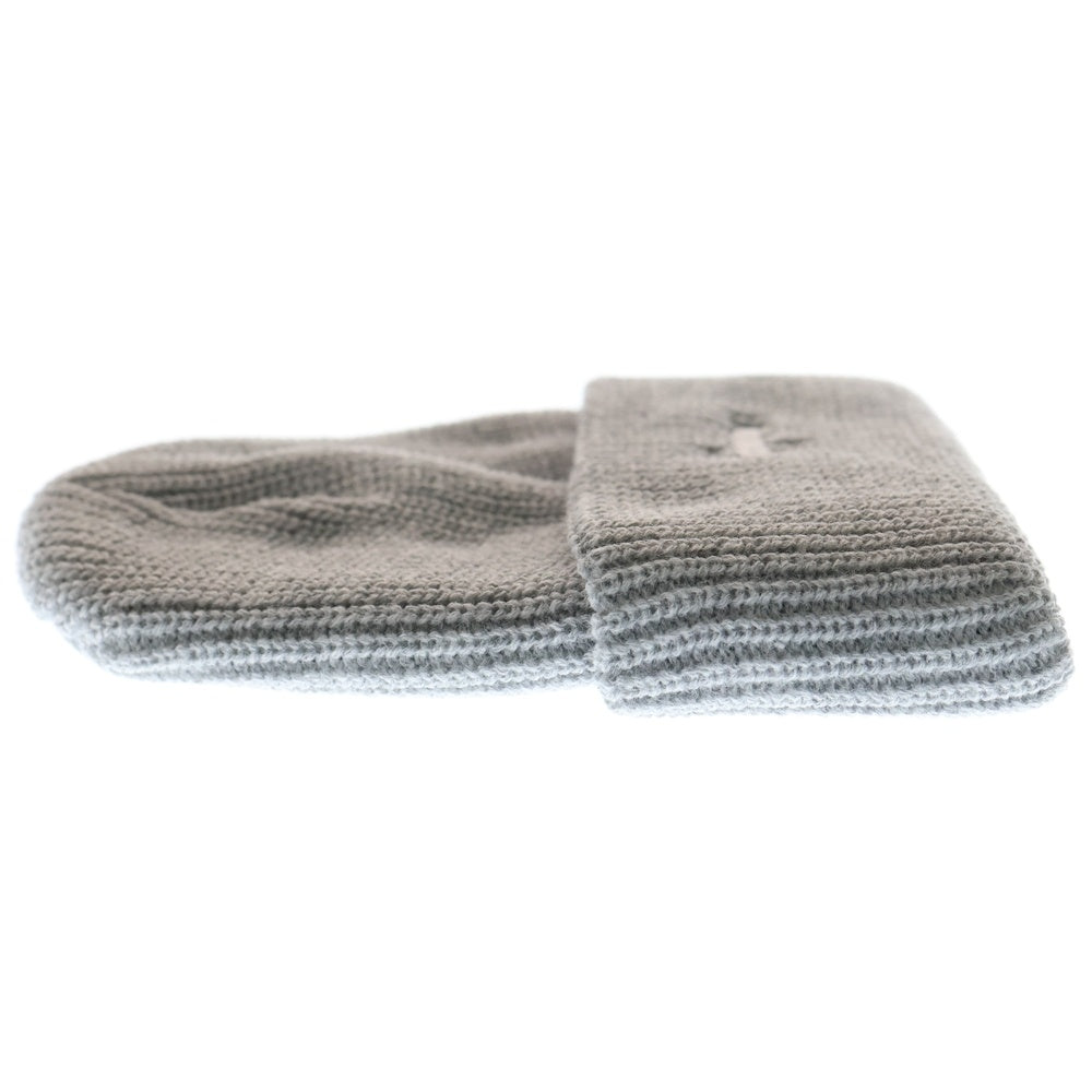 SUPREME(シュプリーム) 23AW Loose Gauge Beanie HEATHER GREY ロゴ刺繍 ルーズゲージ ニット ビーニー 帽子 グレー