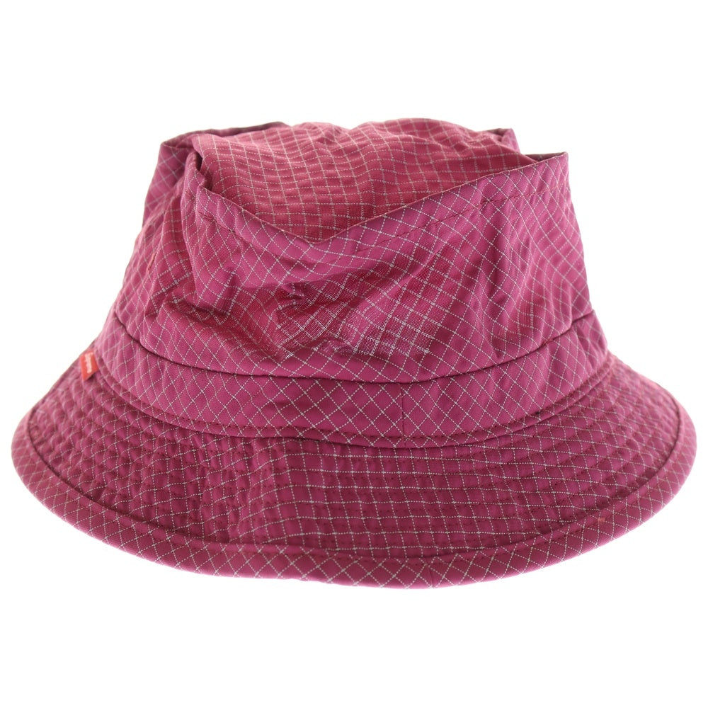 SUPREME(シュプリーム) 18AW Reflective Ripstop Low Crusher リフレクティブ リップストップ ロー クラッシャー バケットハット レッド