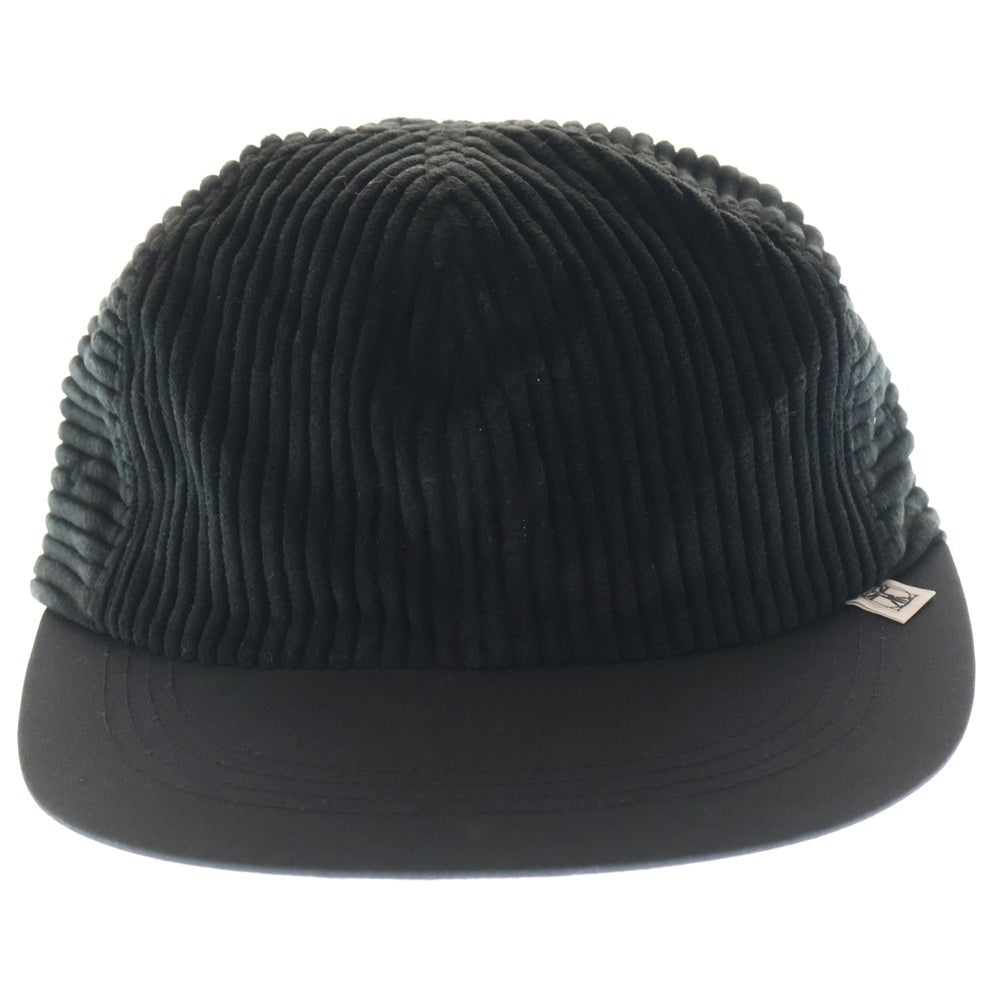 Hombre Nino(オンブレ ニーニョ) CORDUROY 6 PANEL CAP HN0241-AC0002 キャップ ブラック