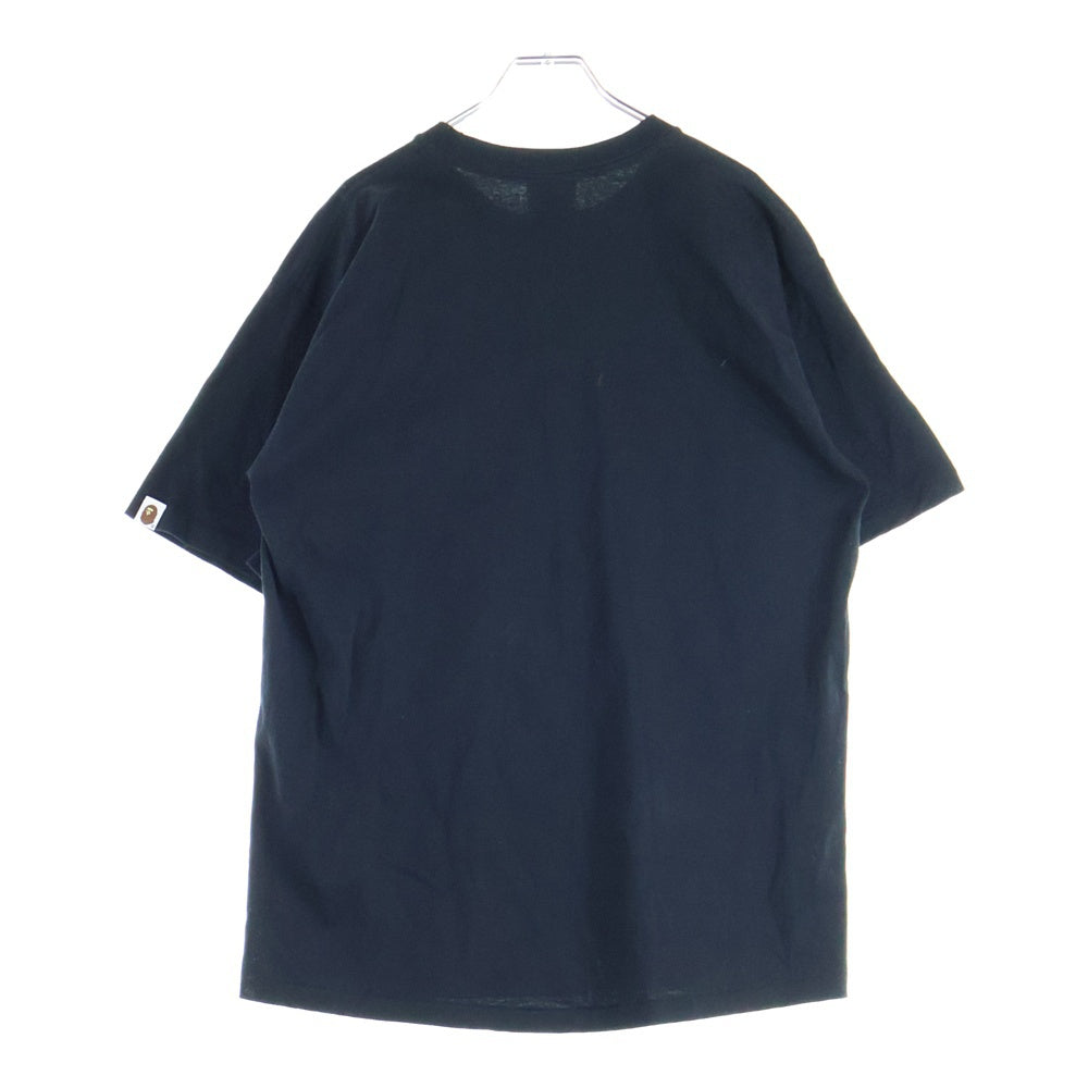 A BATHING APE(アベイシングエイプ) ×COMME des GARCONS 001TEL231916C コムデギャルソン Tシャツ カットソー コットン ブラック