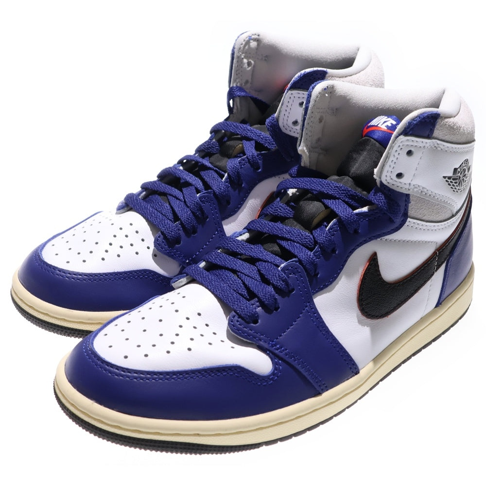 NIKE(ナイキ) AIR JORDAN 1 HIGH OG RARE AIR DEEP ROYAL BLUE DZ5485-100 エアジョーダン1 ハイ OG レア エア ディープロイヤルブルー ハイカットスニーカー US8/26.0cm