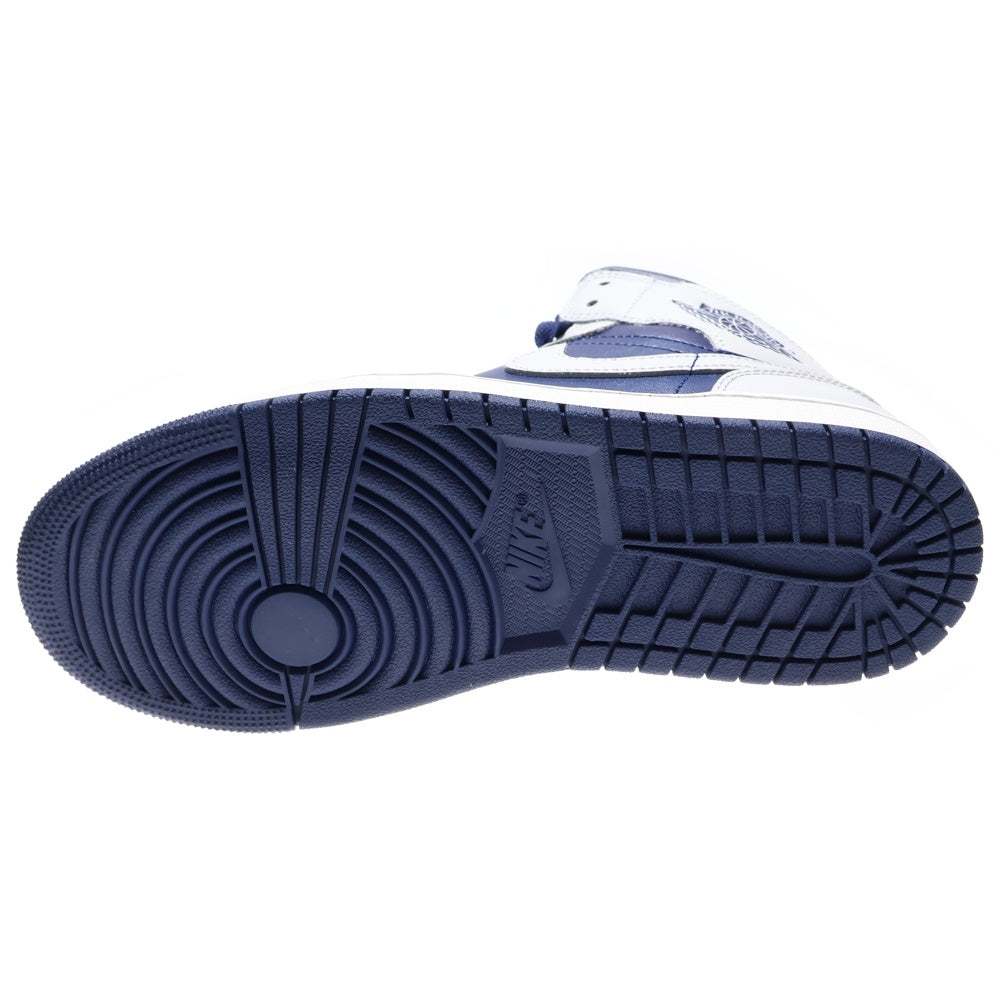 NIKE(ナイキ) AIR JODAN 1 MID BLUE VOID DQ8426-403 エアジョーダン1 ミッド ハイカットスニーカー ネイビー US8/26.0cm