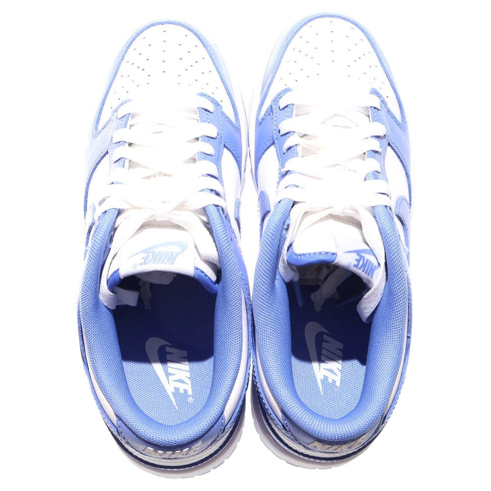NIKE(ナイキ) DUNK LOW RETRO BTTYS POLAR BLUE DV0833-400 ダンク レトロ ポーラーブルー ローカットスニーカー US6.5/24.5cm ブルー/ホワイト レディース