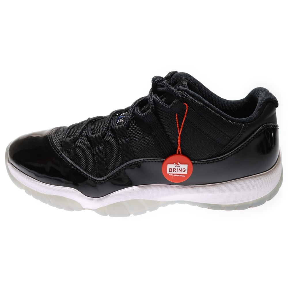 NIKE(ナイキ) Air Jordan 11 Retro Low Black and Varsity Royal/Space Jam エアジョーダン11 レトロ ロー ブラック アンド バーシティロイヤル/スペースジャム FV5104-004