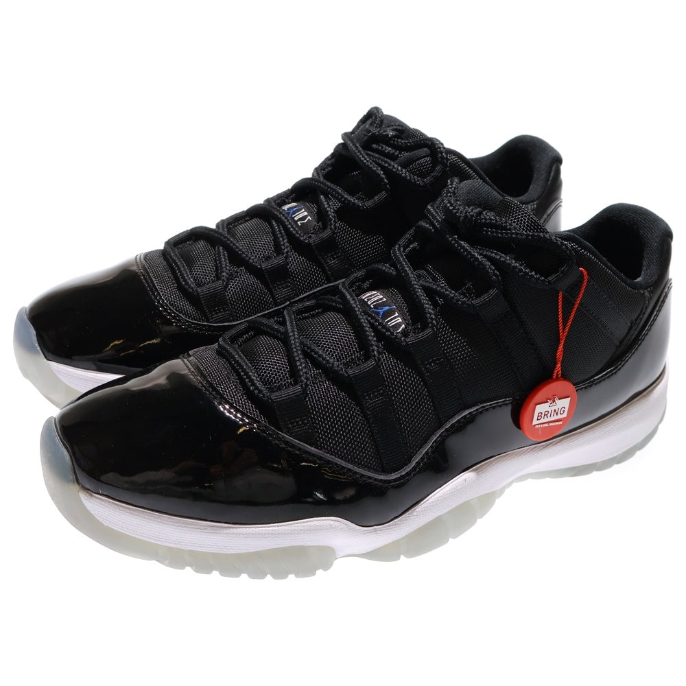 NIKE(ナイキ) Air Jordan 11 Retro Low Black and Varsity Royal/Space Jam エアジョーダン11 レトロ ロー ブラック アンド バーシティロイヤル/スペースジャム FV5104-004