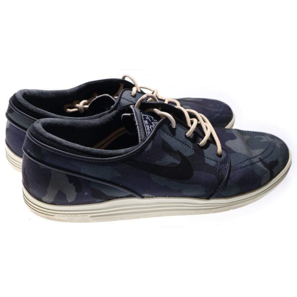 NIKE SB(ナイキエスビー) 【観賞用2015年製】LUNAR STEFAN JANOSKI 654857-401 ルナステファンジャノスキー ローカットスニーカー US10.5/28.5cm ネイビー