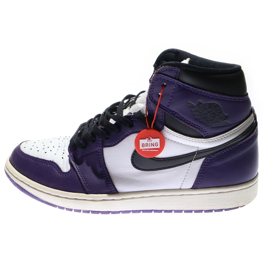 NIKE(ナイキ) AIR JORDAN 1 RETRO HIGH OG COURT PURPLE 555088-500
