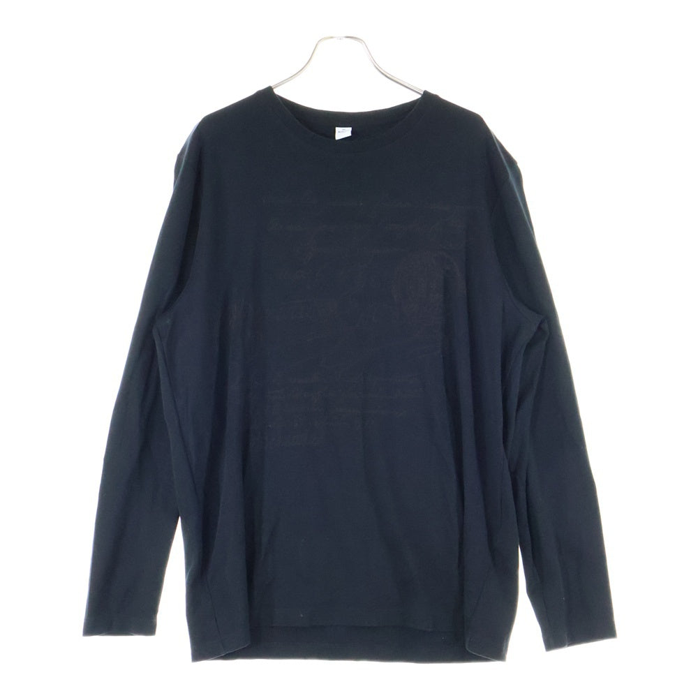 Berluti(ベルルッティ) スクリット 刺繍 長袖カットソー R29JRL121JAEK ブラック