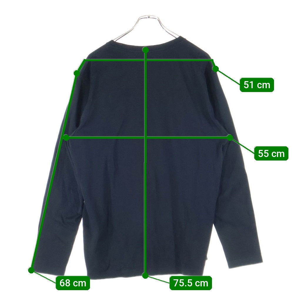 Berluti(ベルルッティ) スクリット 刺繍 長袖カットソー R29JRL121JAEK ブラック