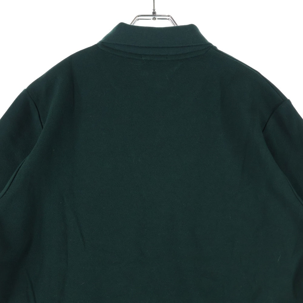 KITH(キス) 25SS フロントロゴ刺繍 コットン ポロシャツ グリーン