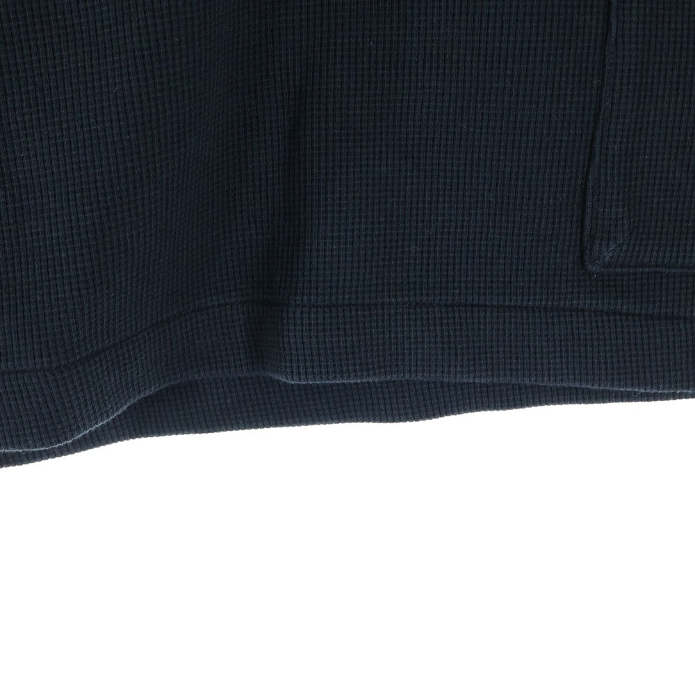 KITH(キス) 25SS フロント ロゴ刺繍 コットンハーフパンツ ブラック