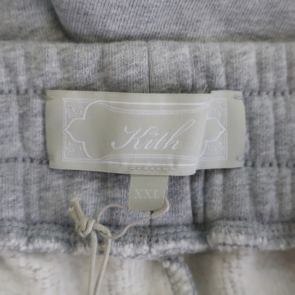 KITH(キス) サイドライン コットン スウェットパンツ グレー