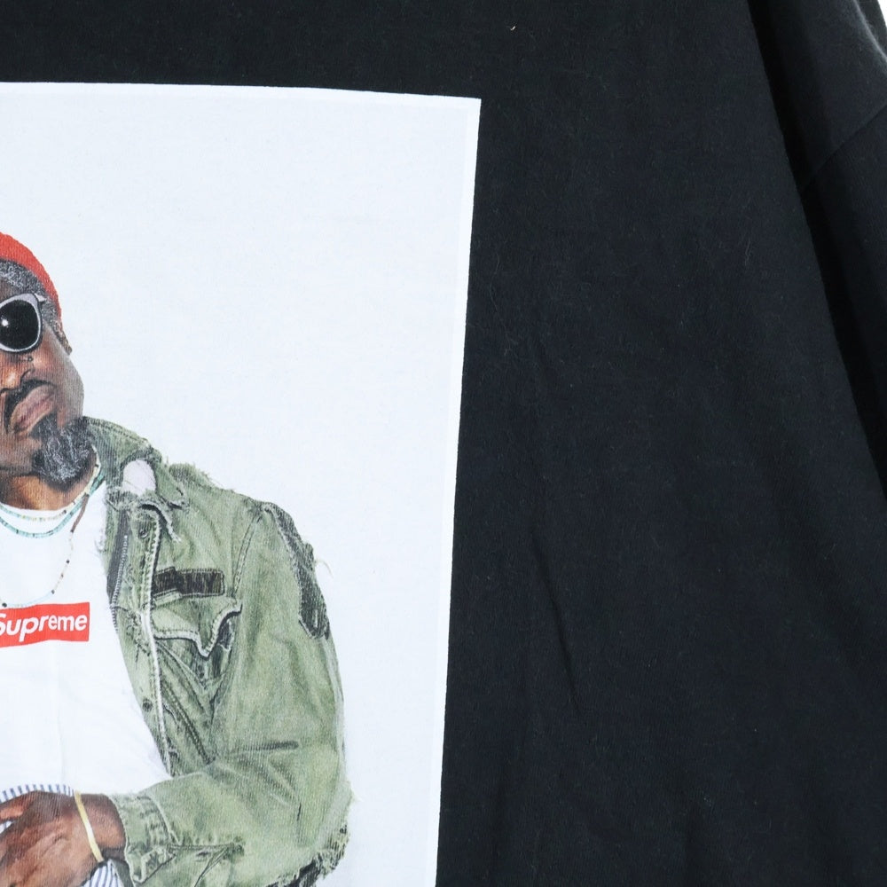 SUPREME(シュプリーム) 22AW Andre 3000 Tee アンドレ 3000 プリント クルーネック 半袖Tシャツ カットソー ブラック