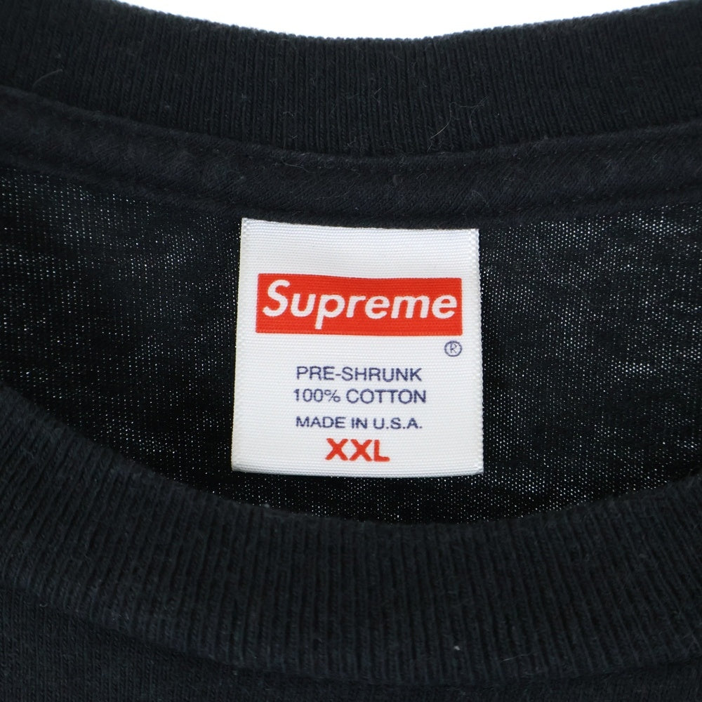 SUPREME(シュプリーム) 22AW Andre 3000 Tee アンドレ 3000 プリント クルーネック 半袖Tシャツ カットソー ブラック