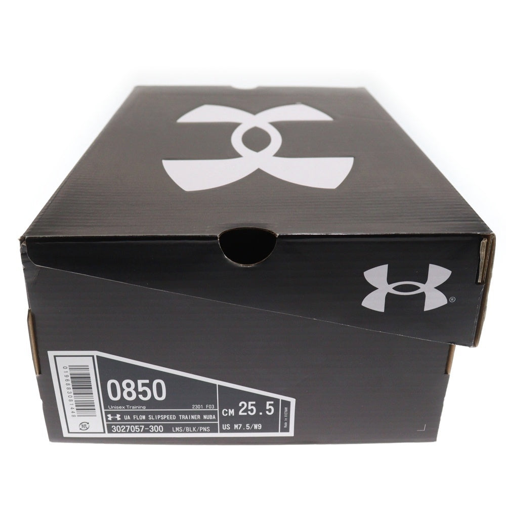 UNDER ARMOUR(アンダーアーマー) UA Flow Slipspeed Trainer Nubuck Graphic 3027057-300 UAフロー スリップスピード トレーナー ヌバック グラフィック ローカットスニーカー US7.5/25.5cm
