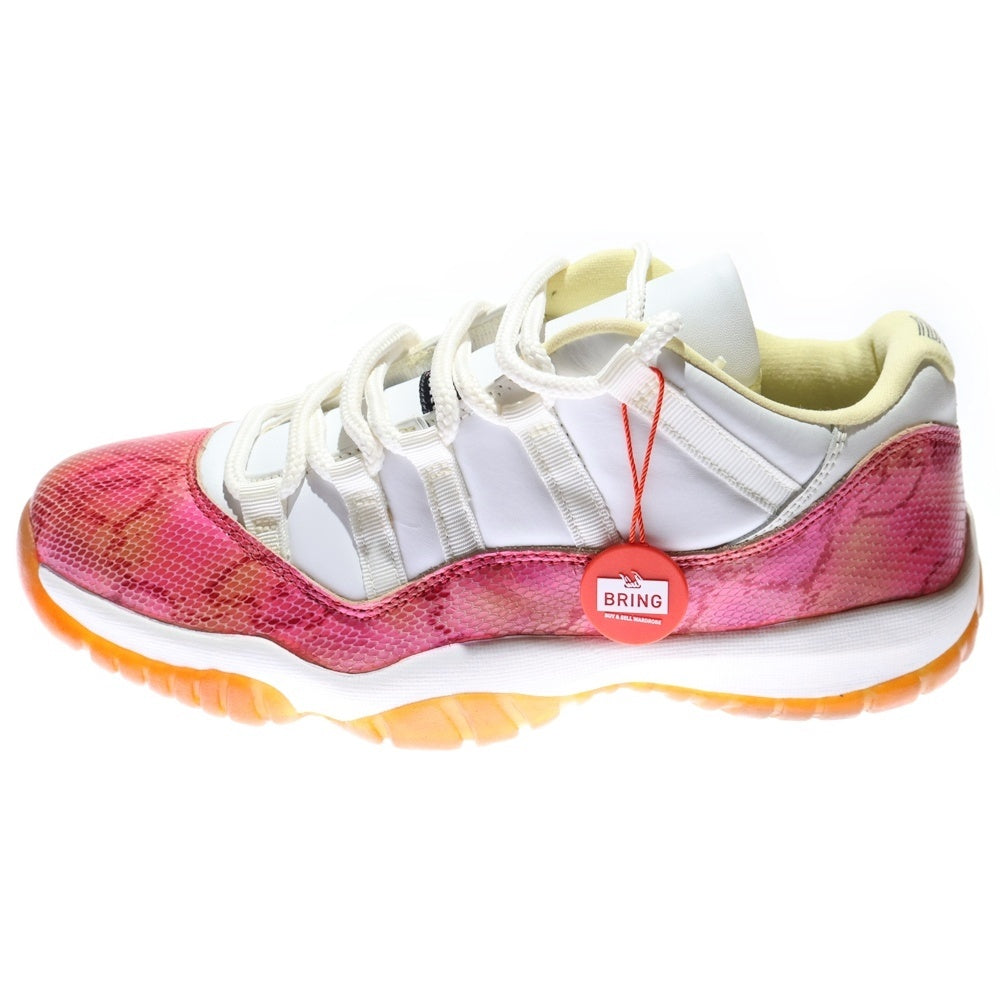 NIKE(ナイキ) 【観賞用2001年製】WMNS AIR JORDAN 11 833003-103 ウィメンズ エアジョーダン11 スネークスキン ローカットスニーカー US11/29.0cm ピンク/ホワイト