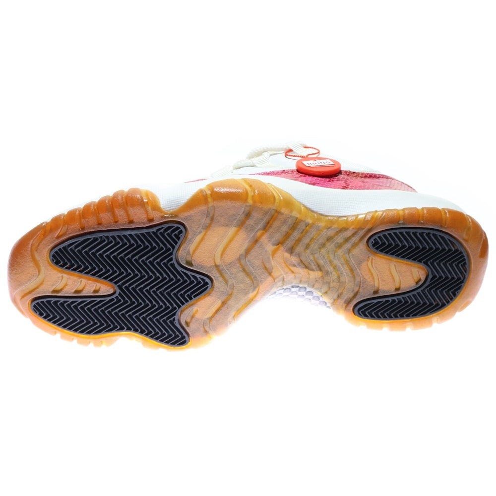 NIKE(ナイキ) 【観賞用2001年製】WMNS AIR JORDAN 11 833003-103 ウィメンズ エアジョーダン11 スネークスキン ローカットスニーカー US11/29.0cm ピンク/ホワイト