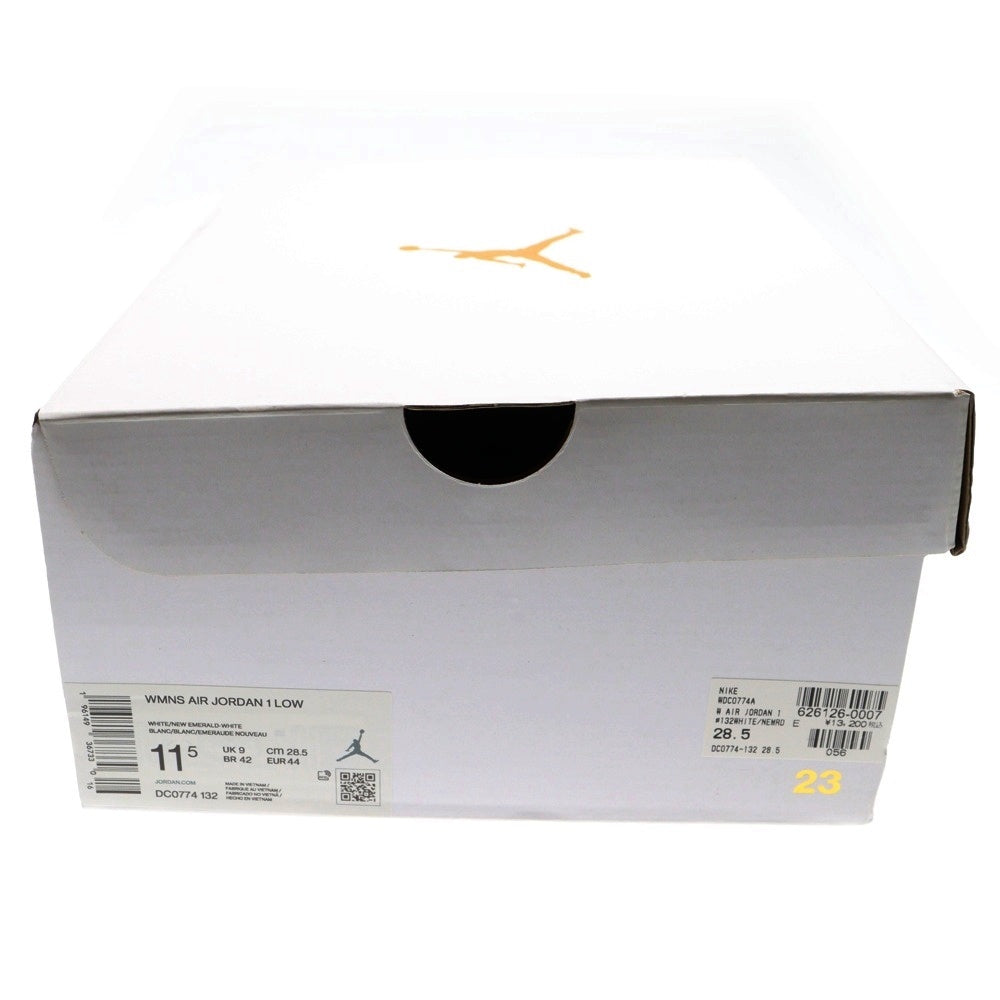 NIKE(ナイキ) WOMEN'S AIR JORDAN 1 LOW TURQUOISE DC0774-132 エアジョーダン1 ロー ローカットスニーカー ターコイズ ホワイト/ブルー US11.5/28.5cm