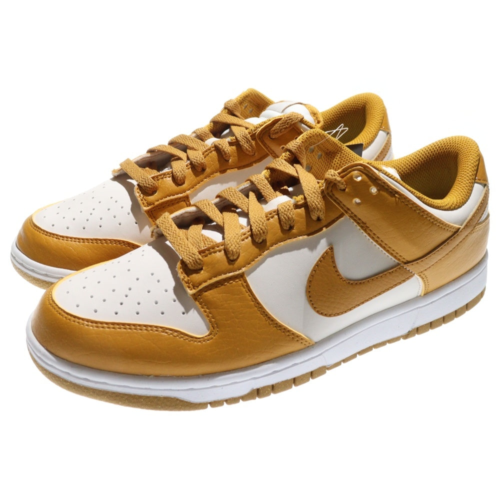 NIKE(ナイキ) WMNS DUNK LOW NEXT NATURE DN1431-001 ウィメンズダンク ローカットスニーカー ネクストネイチャー ホワイト/ブラウン US9.5/26.5cm レディース