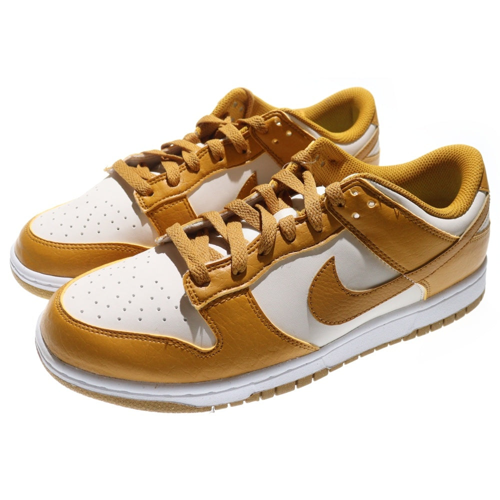 NIKE(ナイキ) WMNS DUNK LOW NEXT NATURE DN1431-001 ウィメンズダンク ローカットスニーカー ネクストネイチャー ホワイト/ブラウン US9.5/26.5cm