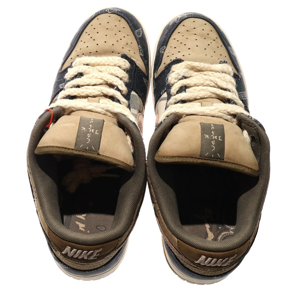 NIKE SB(ナイキエスビー) ×TRAVIS SCOTT SB DUNK LOW PRM QS CACTUS JACK CT5053-001 トラヴィススコット SBダンクロー カクタスジャック ローカットスニーカー US10/28.0cm