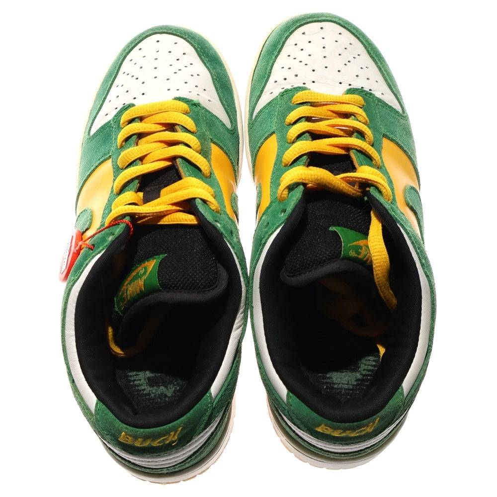 NIKE SB(ナイキエスビー) 【観賞用】DUNK LOW PRO BUCK ダンクローバック ローカットスニーカー 304292-132 US7.5/25.5cm ホワイト/グリーン
