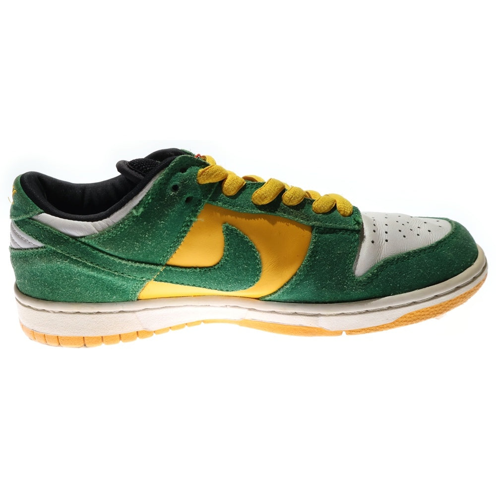 NIKE SB(ナイキエスビー) 【観賞用】DUNK LOW PRO BUCK ダンクローバック ローカットスニーカー 304292-132 US7.5/25.5cm ホワイト/グリーン