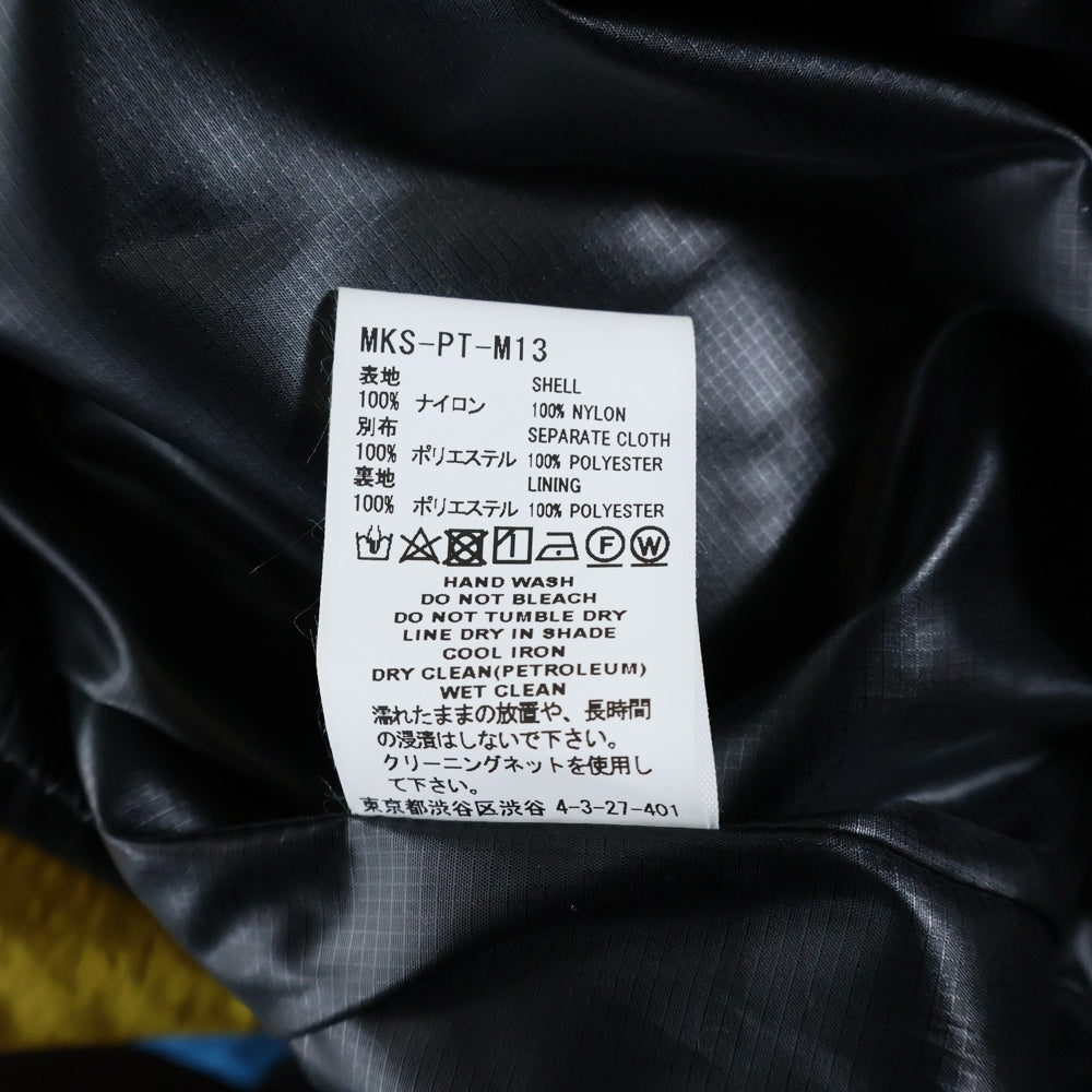 FACETASM(ファセッタズム) RINEBOW PATCHWORK NYLON PANTS SUNRISE MKS-PT-M13 ナイロンパッチワークパンツ マルチ