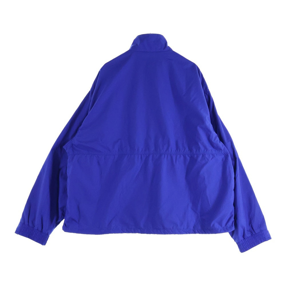 L.L.Bean(エルエルビーン) 80s 4175-5060 ナイロン フロントポケット ジップアップジャケット ブルー