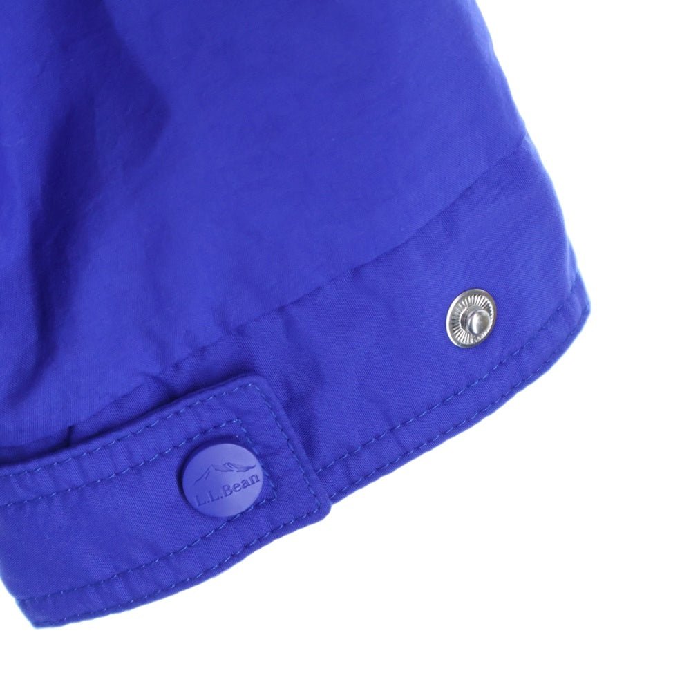 L.L.Bean(エルエルビーン) 80s 4175-5060 ナイロン フロントポケット ジップアップジャケット ブルー