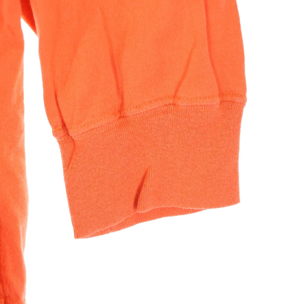 FACETASM(ファセッタズム) MKS-TEE-U03 フロントロゴプリント ロングスリーブTシャツ レッド