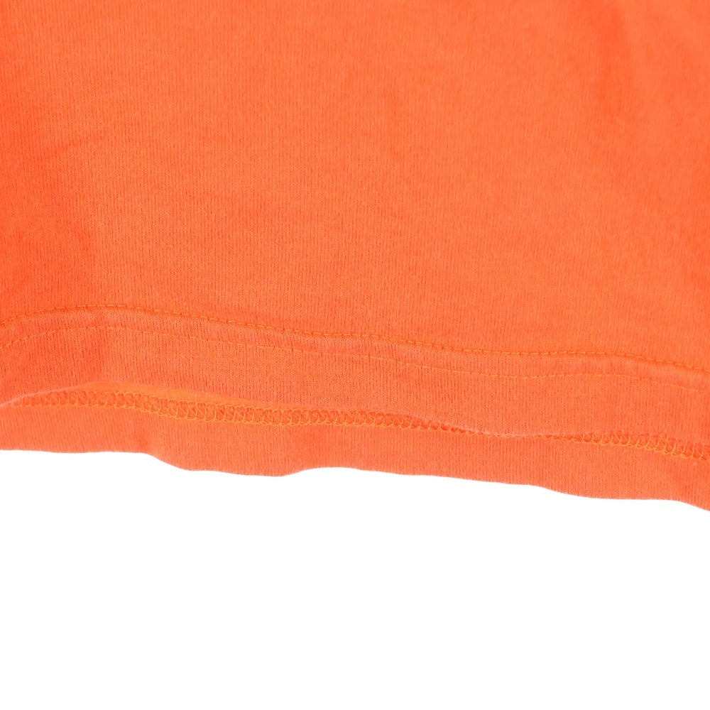 FACETASM(ファセッタズム) MKS-TEE-U03 フロントロゴプリント ロングスリーブTシャツ レッド