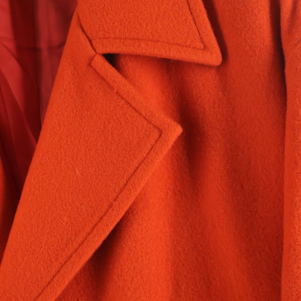 FACETASM(ファセッタズム) MKS-JK-M11 ウール フロントボタン付き コート レッド