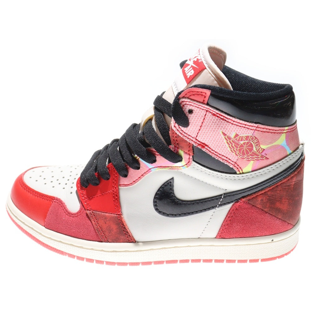 NIKE(ナイキ) AIR JORDAN 1 RETRO HIGH OG DV1748-601 エアジョーダン1 レトロ ネクストチャプター ハイカットスニーカー レッド/ホワイト US5.5/24.0cm