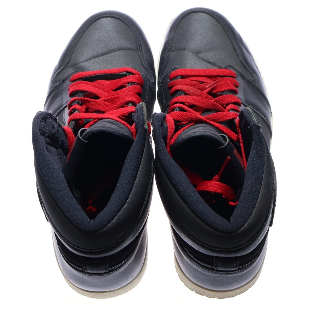 NIKE(ナイキ) AIR JORDAN 1 RETRO HIGH OG BLACK GYM RED 555088-060 エアジョーダン1 レトロ ハイカットスニーカー US9.5/27.5cm ブラック