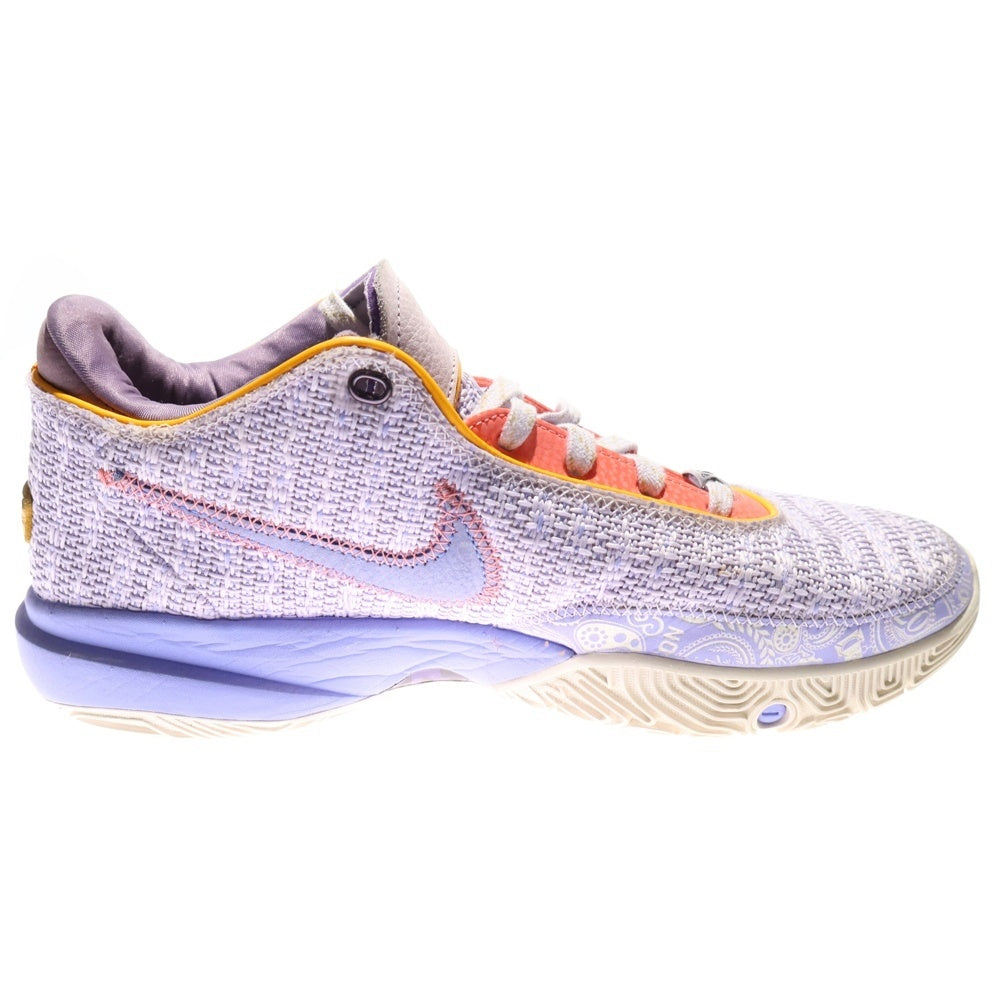 NIKE(ナイキ) LEBRON XX EP VIOLET FROST DJ5422-500 レブロン20 ヴァイオレットフロスト ローカットスニーカー パープル ローカットスニーカー US9/27.0cm パープル