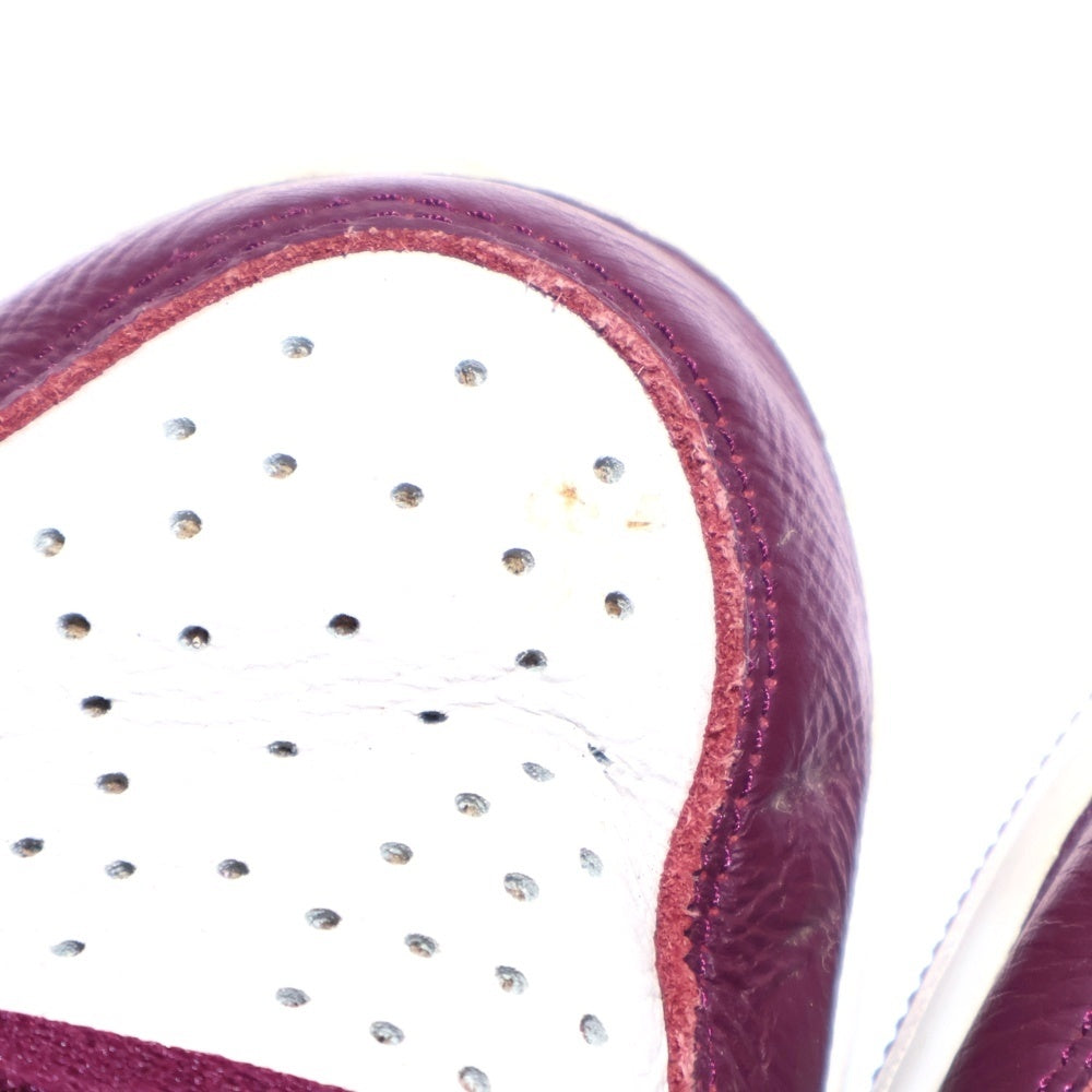 NIKE(ナイキ) AIR JORDAN 1 HIGH OG BORDEAUX 555088-611 エアジョーダン1 ハイカットスニーカー ボルドー US9/27.0cm ワイン